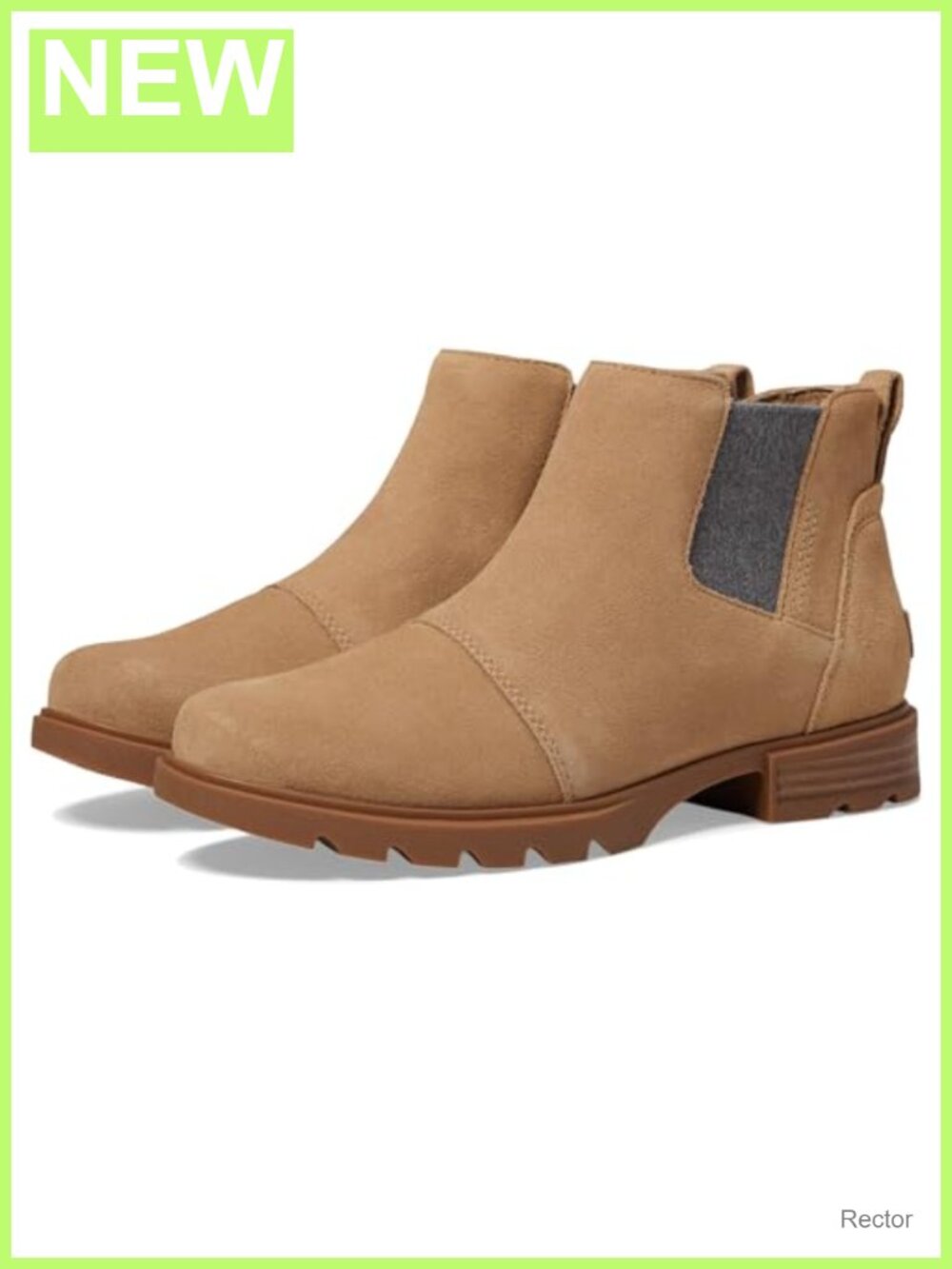 Waterproof Suede Chelsea Boot Ankle Pull-On